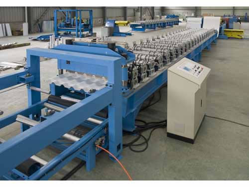 Steel Trapezoidal Roofing Roll Forming Machine