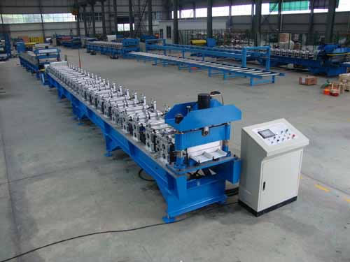 Self-Locked / Joint-Tersembunyi Atap Forming Machine