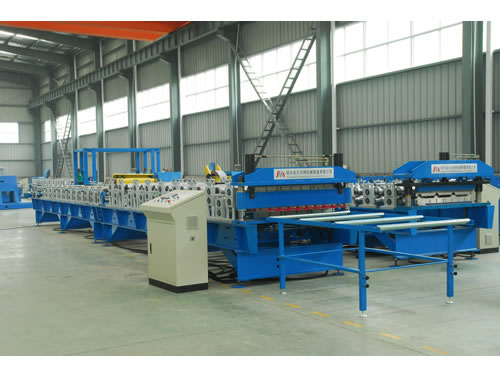 Double Layer Roll Forming Machine