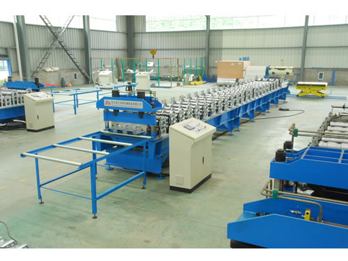 Deck Floor Roll Forming Machine